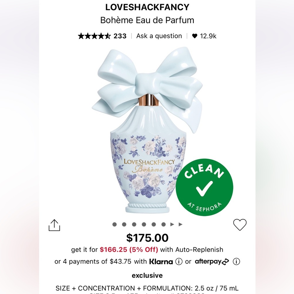 🌸LOVESHACKFANCY Discovery Set EDP 1.5 mL x 4 - Picture 9 of 9